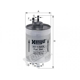 Yakıt Filtresi M112 M113 M271 [W202 W203 W210 W220]